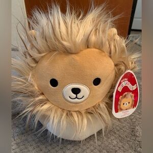 NWT Squishmallow Francis the Lion light brown mane